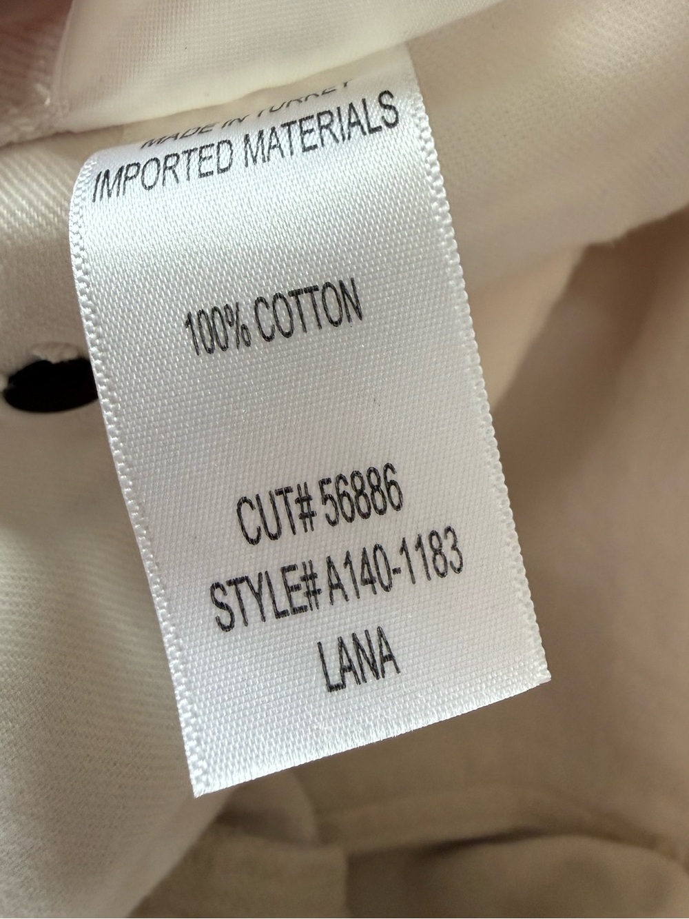 AGOLDE Lana Mid Rise Full Length Straight Leg Jean Drum Off White Denim Women 30 - Picture 11 of 11